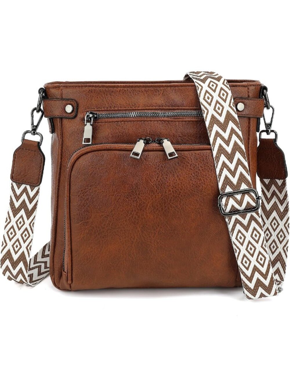 Trendy Leather Crossbody Bag for Women | Stylish Shoulder Handbag with 6 Card